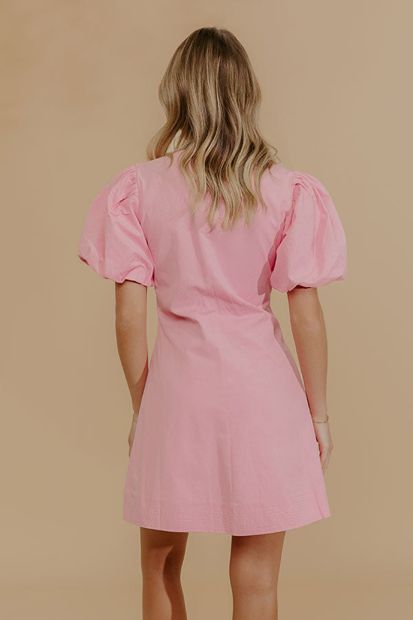 Modern Muse Button Down Mini Dress Image - 3