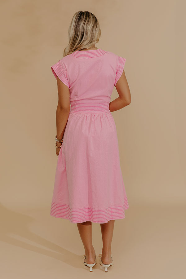 Sweet Talker Midi Dress Image - 4