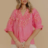 Petal Dream Embroidered Top Image - 1