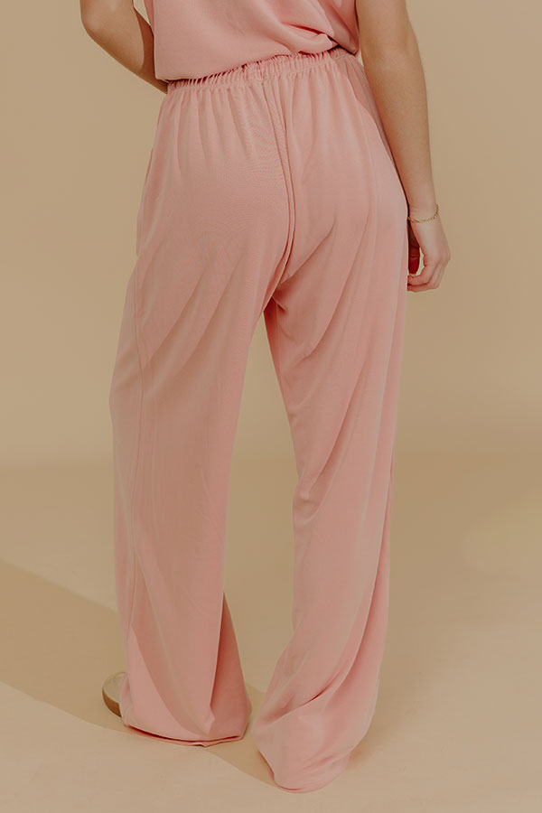 On-The-Go Chic High Waist Wide Leg Pants Image - 4