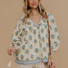 Sweet Blooms Floral Top Image - 1