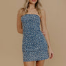 Rooftop in Bloom Denim Mini Dress Image - 1
