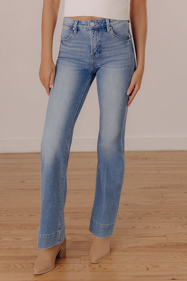 RISEN Millie Midrise Flare Jeans Image - 2