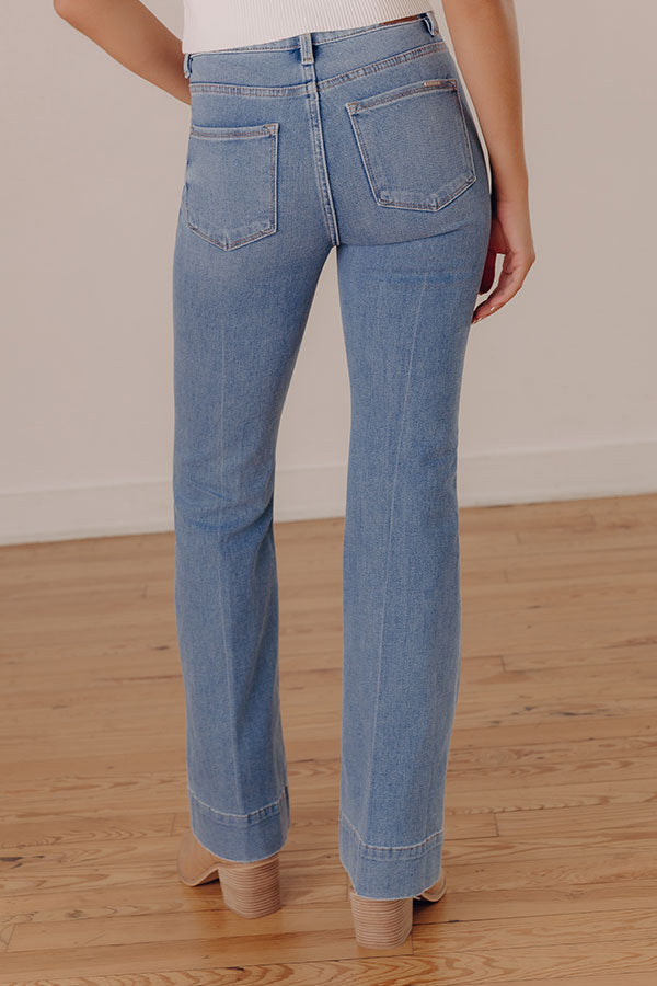 RISEN Millie Midrise Flare Jeans Image - 4