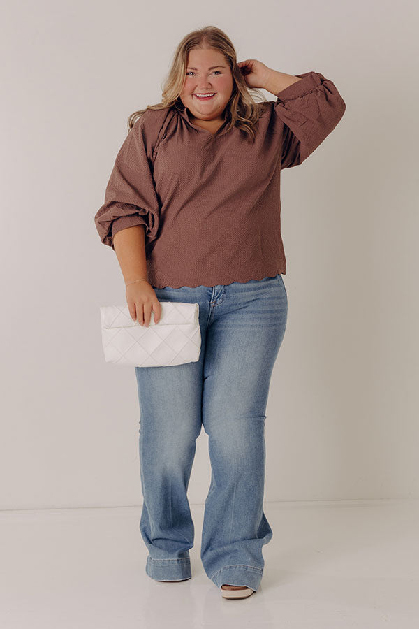 RISEN Millie Midrise Flare Jeans Curves Image - 1