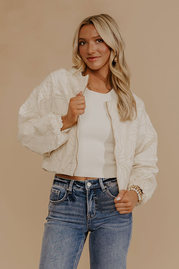 Darling Daydream Embroidered Jacket Image - 1