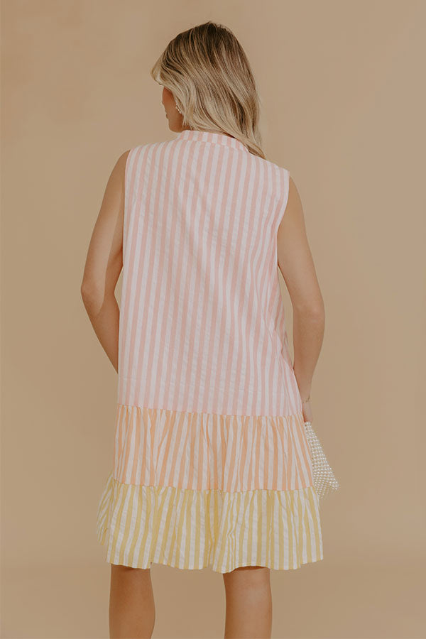 Sweet Surprise Stripe Mini Dress Image - 5