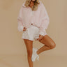 Effortless And Sweet Midrise Floral Shorts Image - 1