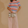 Cheerfully Chic Knit Stripe Top Image - 1