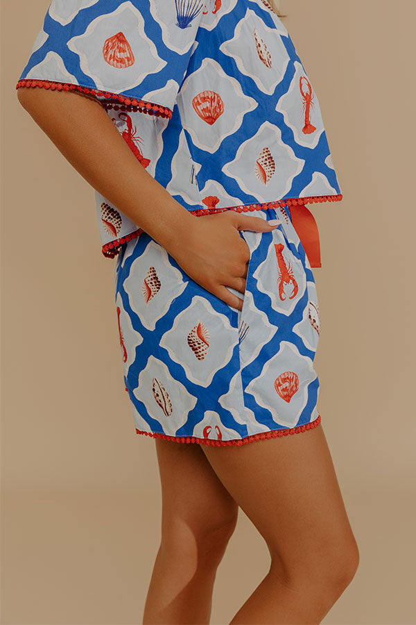 Seashore Chic High Waist Shorts Image - 3