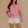 Sweetie Chic Linen Blend Top Image - 1