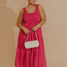 Bright Side Smocked Gingham Maxi Dress Curves Image - 1