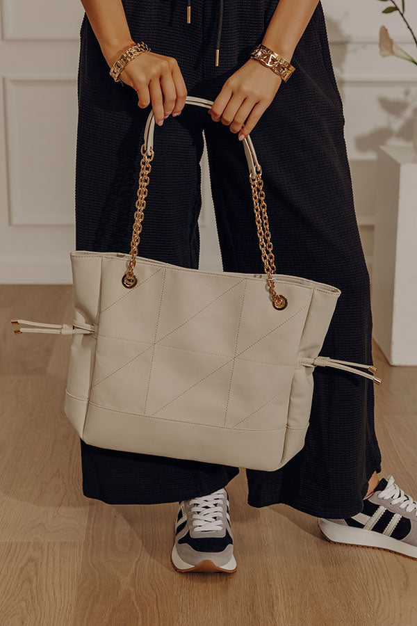Kinsley Faux Leather Tote Image - 2