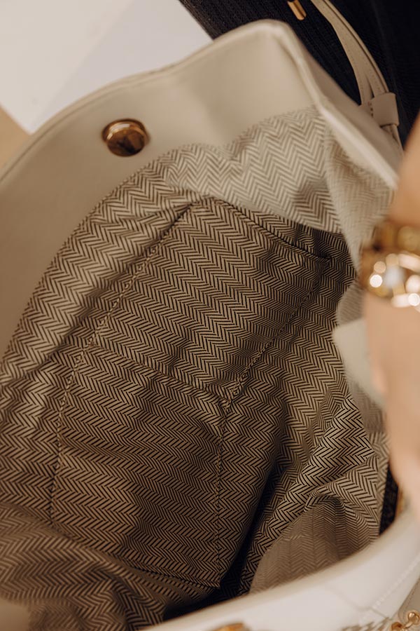 Kinsley Faux Leather Tote Image - 3