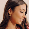 Always in Style Hoop Earrings Image - 1