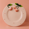 Mon Cheri Hand Painted Stoneware Plate Image - 1