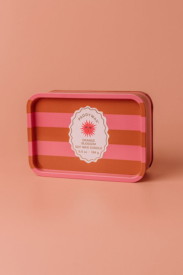 Paddywax A Dopo Tin Candle in Orange Blossom Image - 1