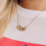 Daily Luxe Essential Charm Necklace in Pearl Image - 1