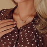 Daily Luxe Essential Charm Necklace in Pearl Image - 1