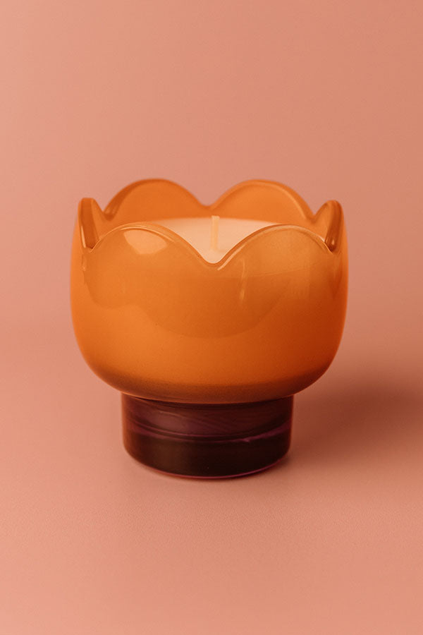Paddywax Tulip Glass Candle in Garden and Grove Image - 2