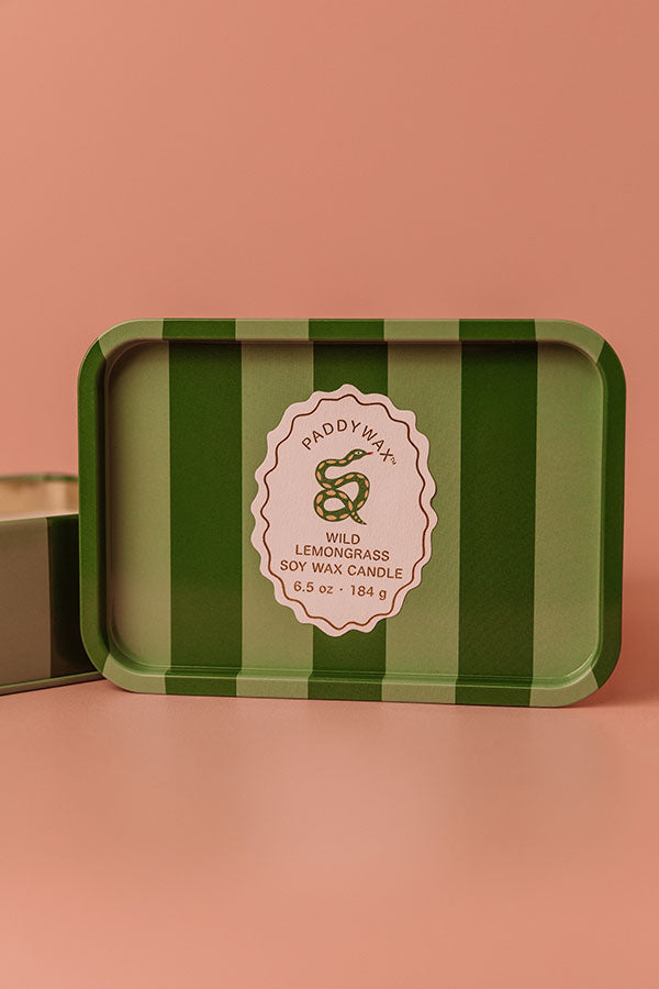 Paddywax A Dopo Tin Candle in Wild Lemongrass Image - 3