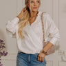 Beach House Brunch Poplin Top Image - 1