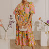 Happy Moments Tiered Midi Dress Image - 1