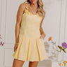 Giggles And Grace Poplin Mini Dress in Yellow Image - 1