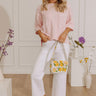Lovely Weekend Cable Knit Sweater Top in Pink Image - 1