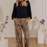 The Viola High Waist Leopard Pants Image - 1