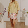 Lovely Weekend Cable Knit Sweater Top in Light Chartreuse Image - 1