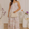 Floral Dreams Ruffle Midi Dress Image - 1