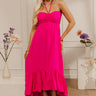 Cheerfully Chic High-Low Midi Dress Image - 1
