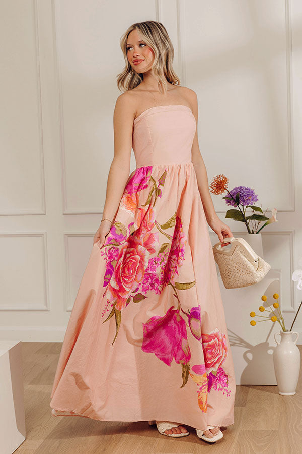 Gentle Grace Floral Maxi Dress Image - 1