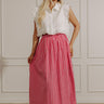 Picnic Crush High Waist Gingham Midi Skirt Image - 1