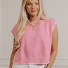 Sweet Wink Pointelle Knit Top Image - 1