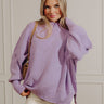 Full Of Warmth Tunic Sweater In Lavender Image - 1