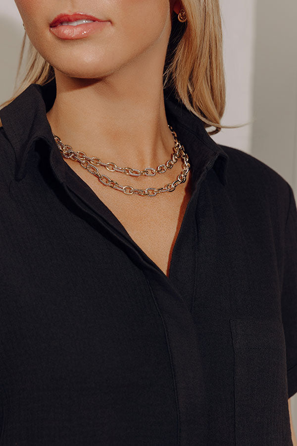 Simple and Sweet Layered Necklace Image - 2