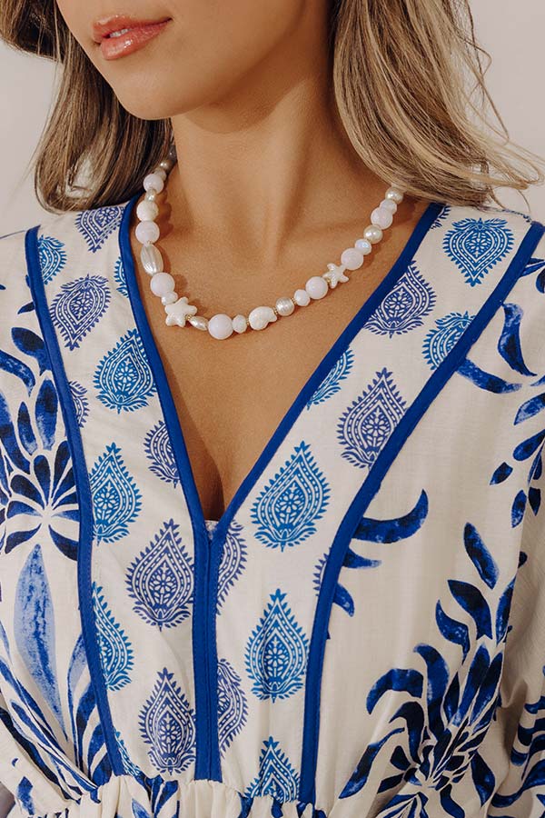 Oceanlight Chic Necklace in White Image - 1