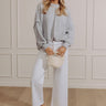 Soft Darling Oversized Sweatshirt in Grey Image - 1