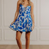 Kiss Me At The Cabana Floral Mini Dress Image - 1