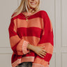 Coastal Ease Knit Sweater in Coral Pink Image - 1