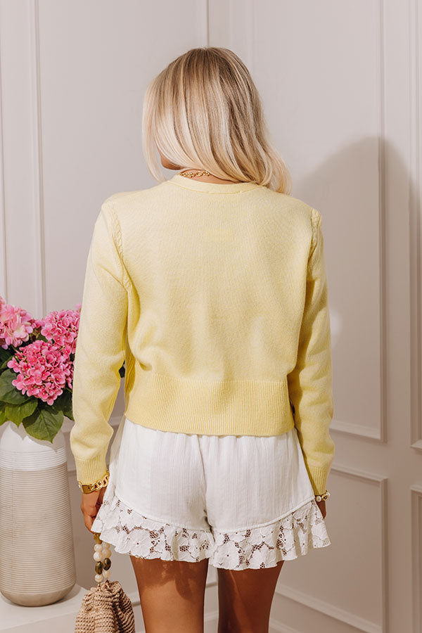 Soft Focus Knit Cardigan Image - 3