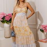 Petals and Promises Floral Tiered Maxi Dress Image - 1