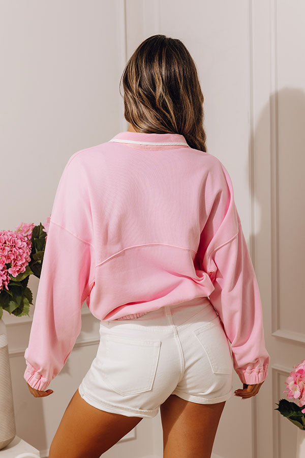 Urban Ease Henley Sweatshirt Image - 4