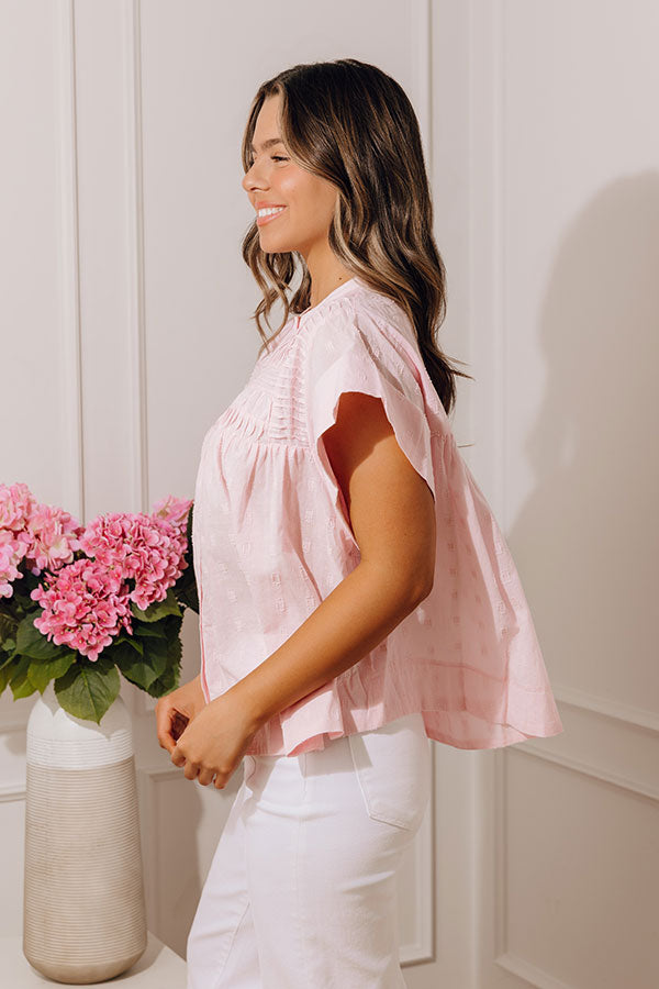 Always in Style Button Down Top Image - 3