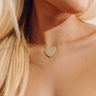 Melinda Maria XL You Have My Whole Heart Pave Necklace Image - 1
