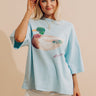 Mallard Mode Oversized Graphic Tee Image - 1