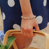 Melinda Maria Ashley Chain Link 9mm Bracelet in 2 Tone Image - 1