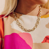 Melinda Maria Ashley Chain Link 9mm Necklace in Gold Image - 1